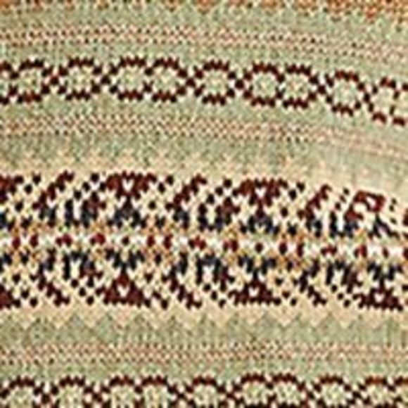 RALPH LAUREN Womens Green Ribbed Sheer Long Sleeve Crew Neck Sweater L - Picture 4 of 4